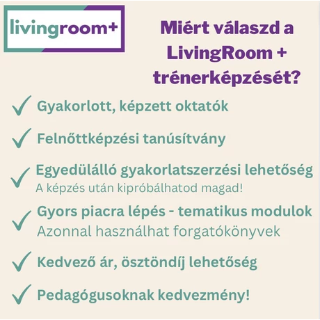 LivingRoom+ trénerképzések