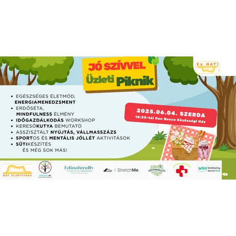 Jó szívvel - Üzleti Piknik  - Emeld új szintre a munkahelyi jóllétet és csapatműködést!